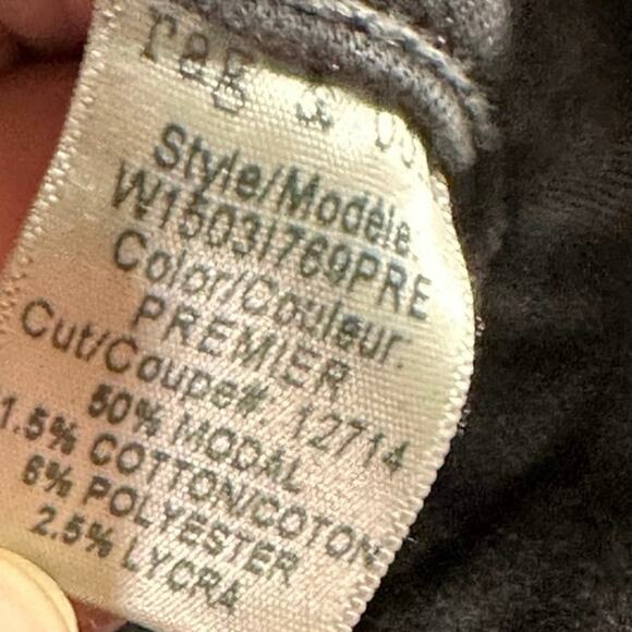 Rag & Bone Dark Gray Skinny Leggings Jeans Size 30 - Picture 6 of 7